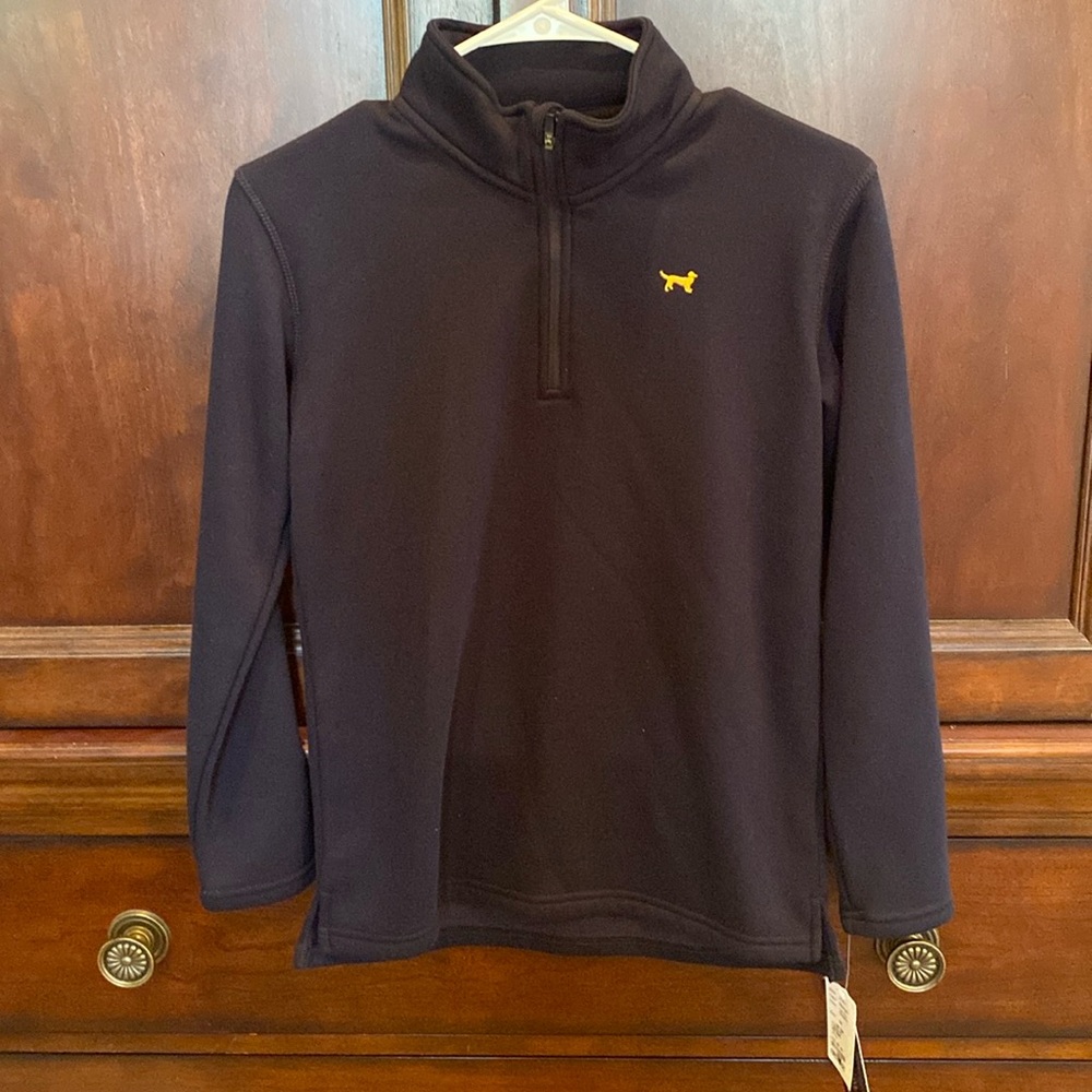 ⭐️ NEW • NWT ⭐️ Jack Thomas navy pullover, fleece lined inside, YM